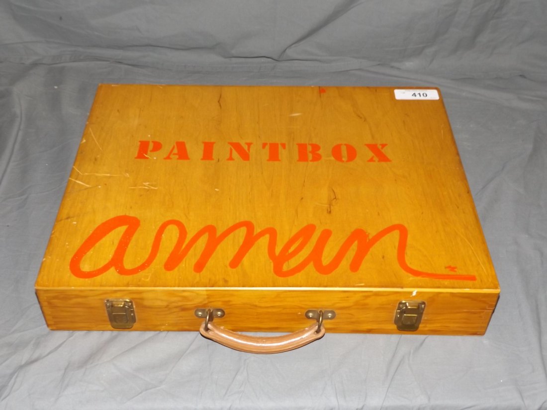 Rare. Arman Paintbox 1970. (1 of 5)
