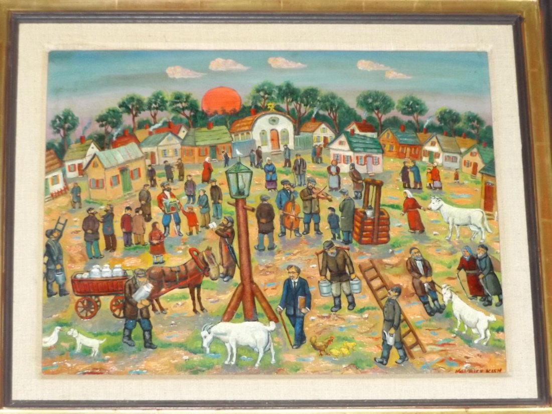 Maurice Kish  (1895 - 1987) Oil on Board. (1 of 5)