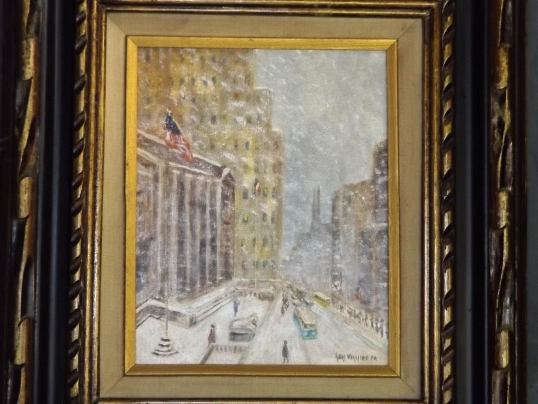 Oil on Board, Attributed to Guy Wiggins (1 of 4)