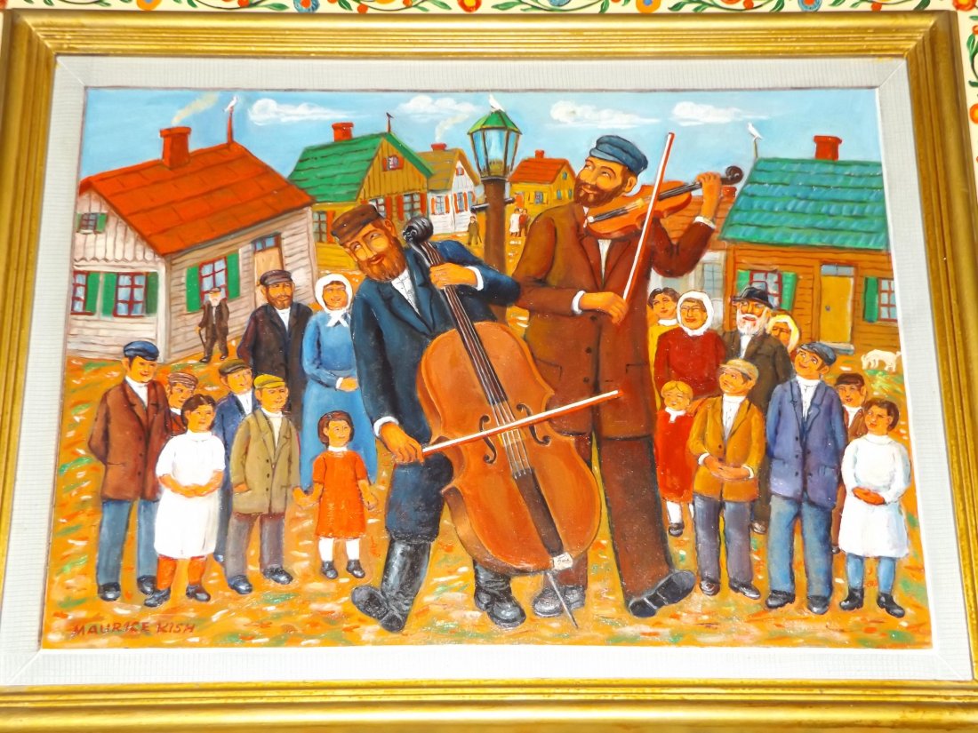 Maurice Kish  (1895 - 1987) Oil on board. (1 of 4)