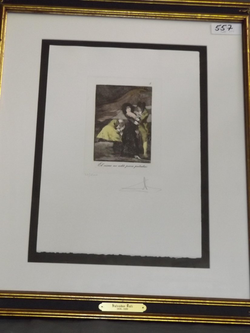 Salvador Dali (1904-1989) el cisne no està para. (1 of 4)