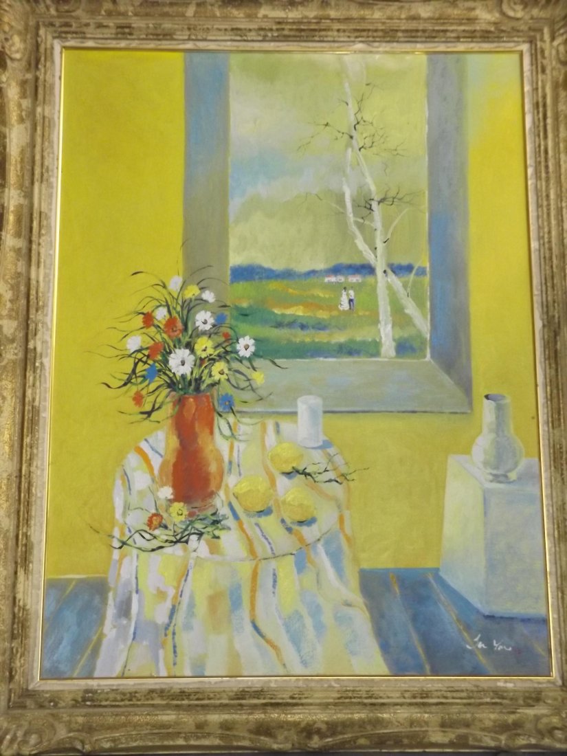 Oil on Canvas. Signed Still Life. (1 of 5)