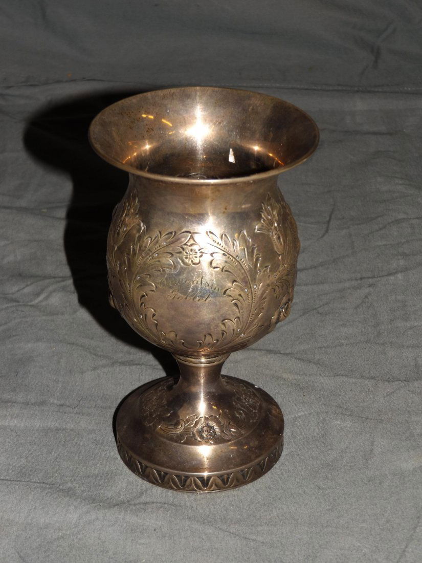 American Sterling Silver Chalice. (1 of 3)