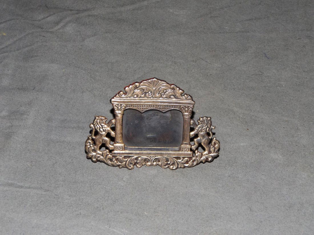 Sterling Judaica Picture Frame. (1 of 1)