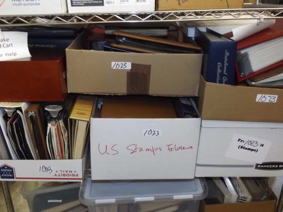 Large U.S. and Foreign Stamp and Cover Lot. (1 of 10)