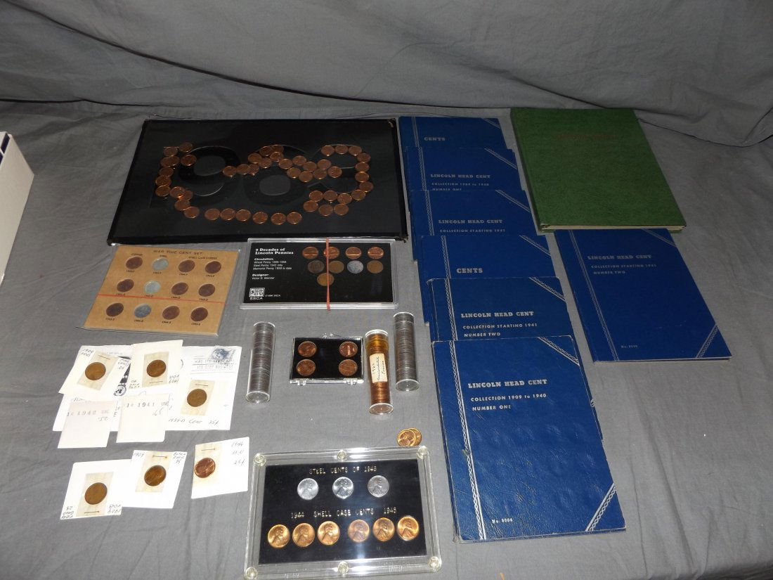 U.S. Penny Lot. (1 of 4)