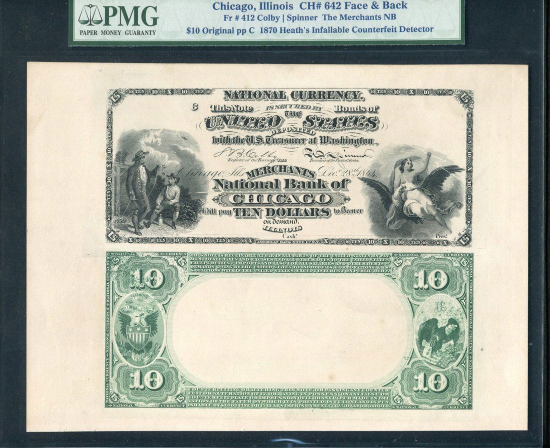 $10 Chicago, IL CH#642 Face & Back (1 of 2)