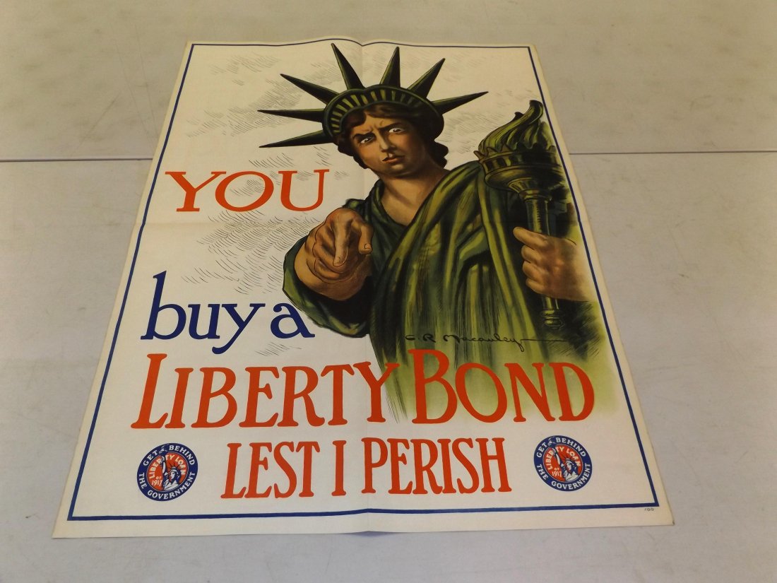 C.R. Macauley. WW 1 Poster. (1 of 3)