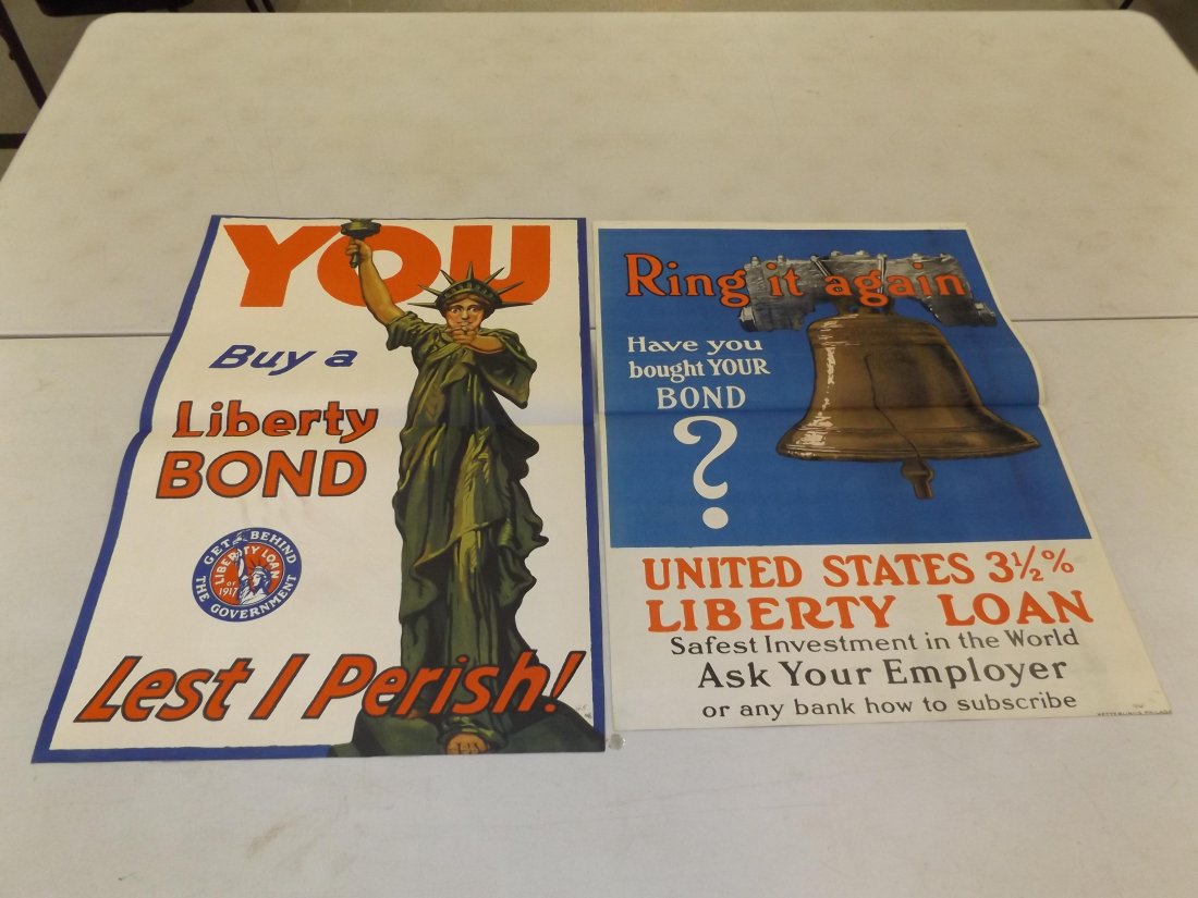 Lot of Two WW 1 Posters. (1 of 3)