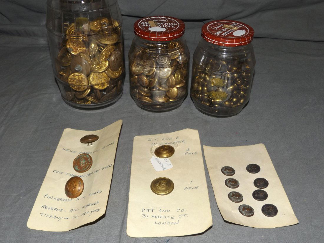 Military Button Lot. (1 of 3)