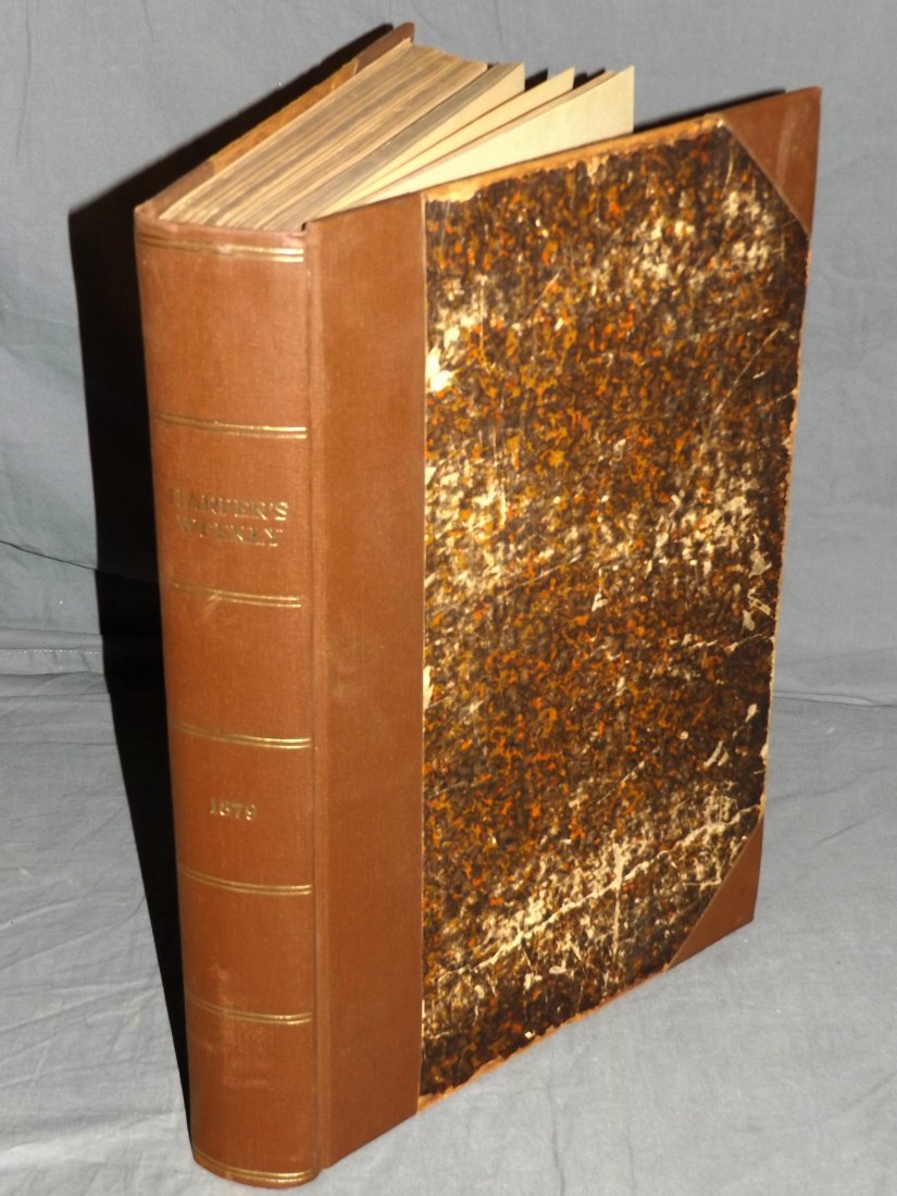 Harpers Weekly Bound Volume. 1879. (1 of 3)