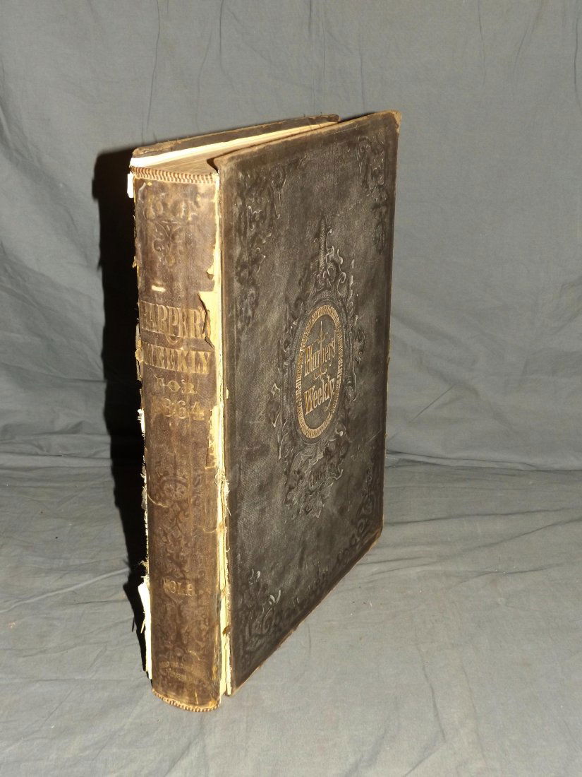 Harpers Weekly. Bound Volume. 1864. (1 of 4)