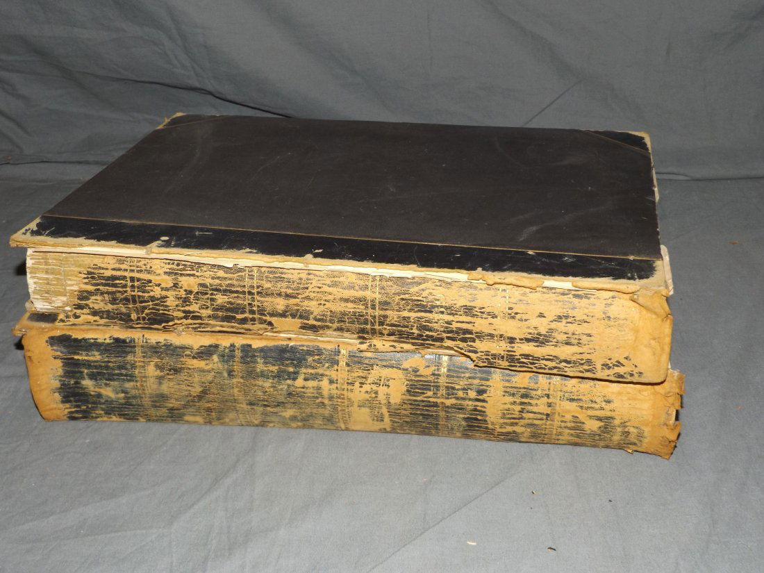 Harpers Weekly Lot of Two Bound Volumes. (1 of 5)