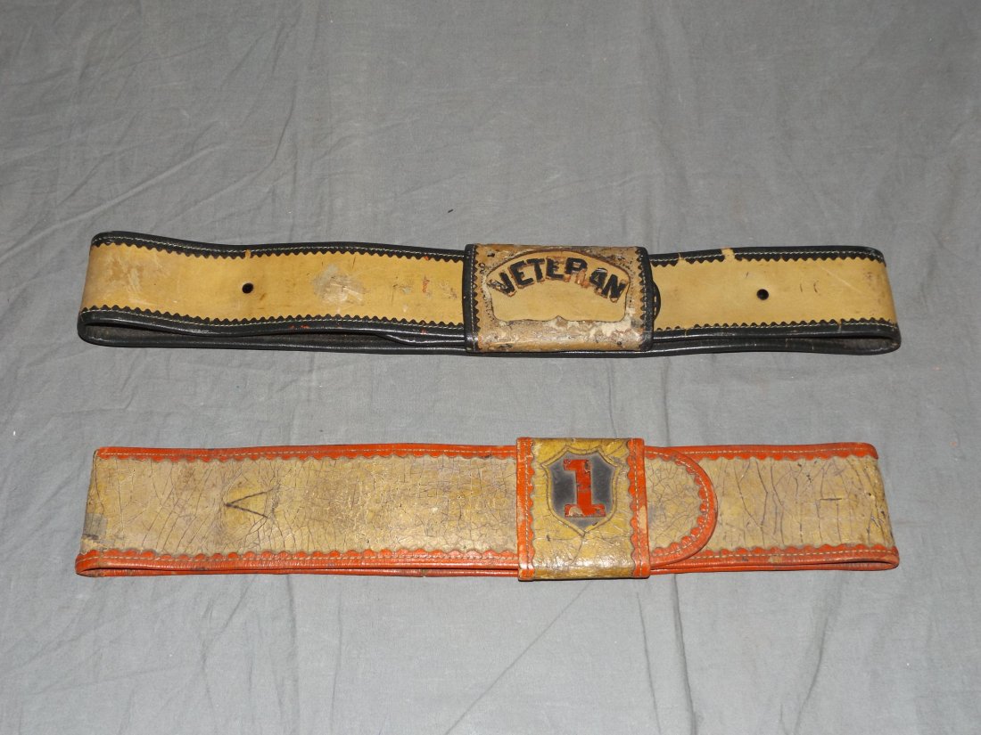 Fireman Parade Belts. (1 of 2)