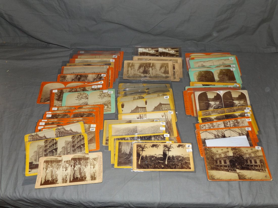 Stereo View Lot. U.S. Cities. (1 of 4)