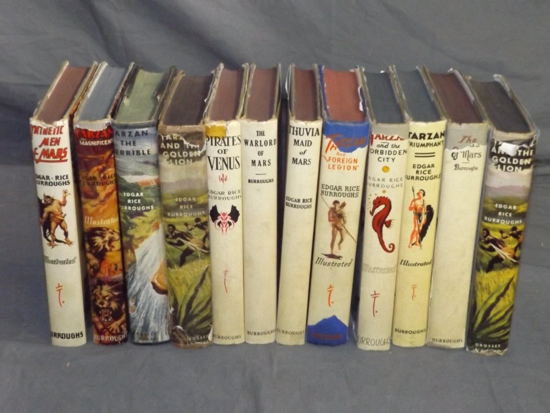 Edgar Rice Burroughs Book Lot. (1 of 4)