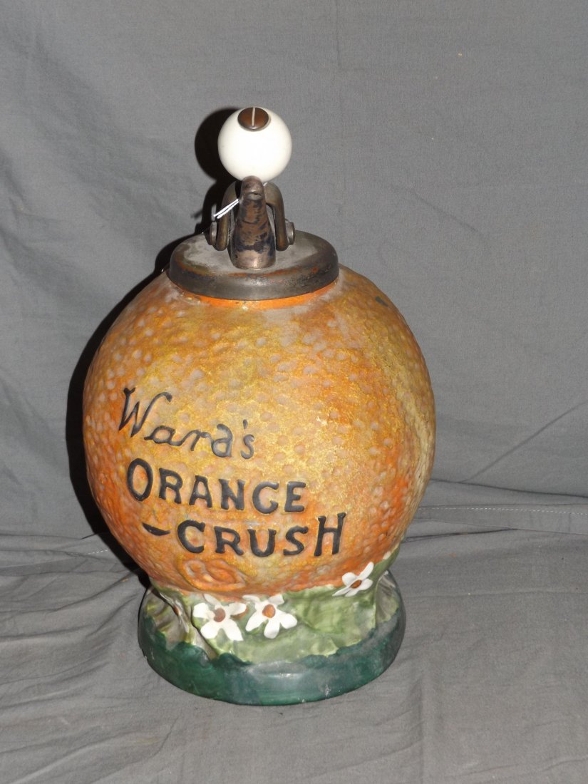 Ward's Orange Crush Syrup Dispenser. (1 of 7)