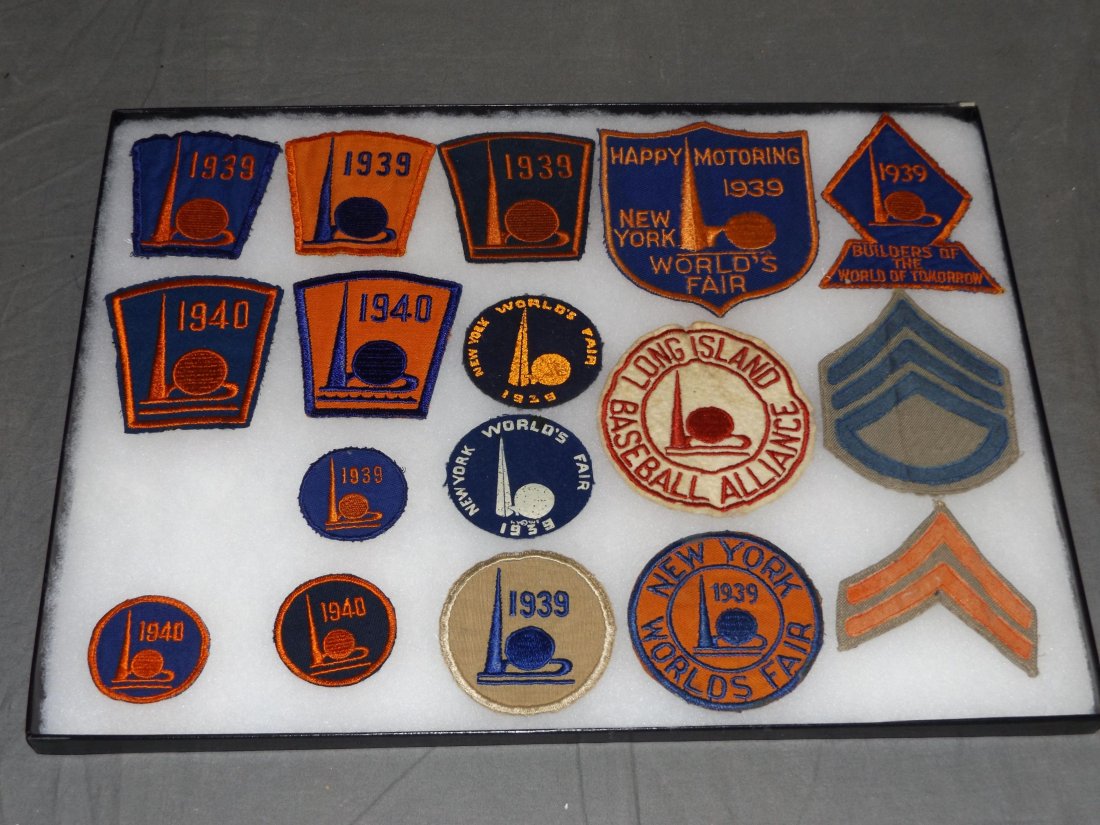 1939 Worlds Fair Uniform Patch Lot. (1 of 1)