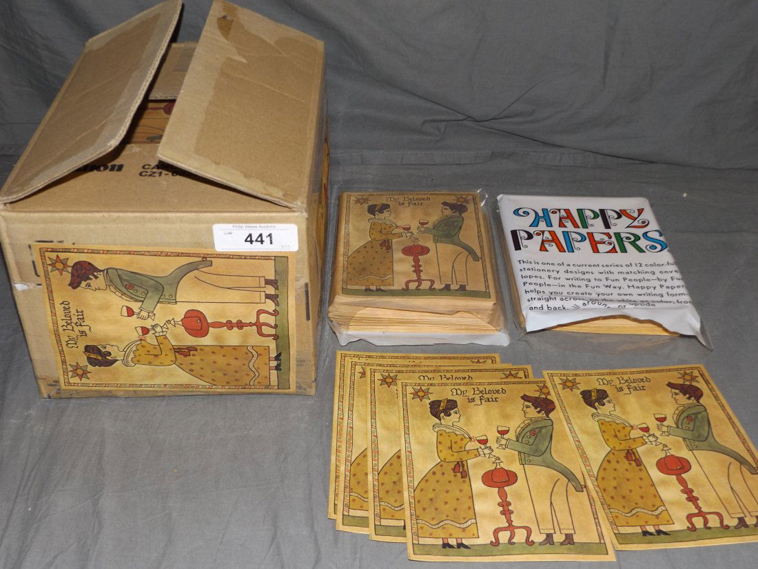 1960's Woodstock NY Printed Pop Writing Stationery (1 of 3)