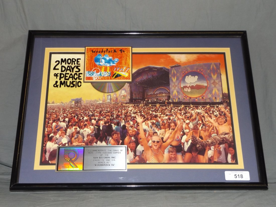 Woodstock '94 Festival Presentation Award (1 of 3)