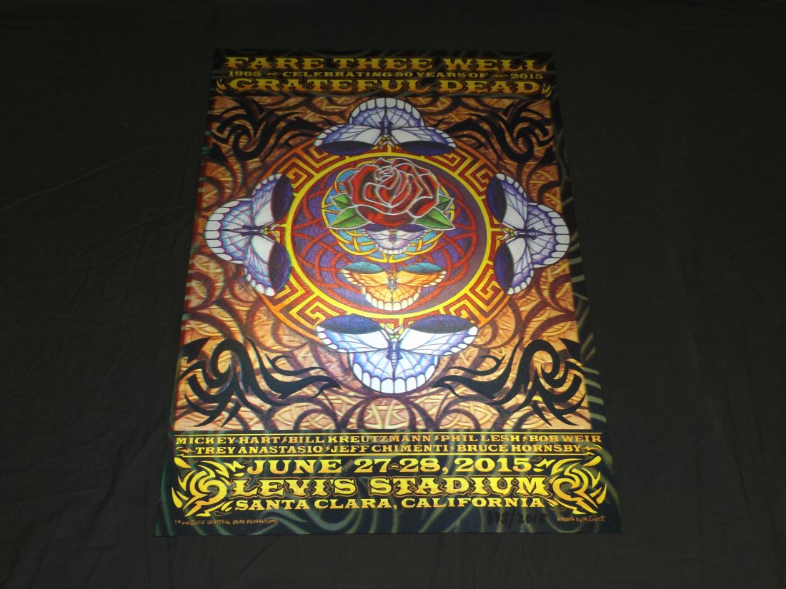 Grateful Dead 50th Anniversary 3D Poster (1 of 3)