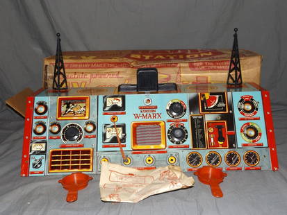 Marx Electric T.V. and Radio Station.: With original box.