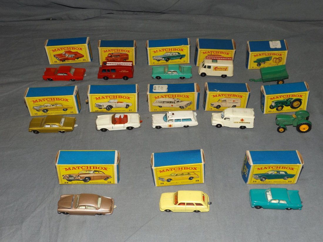 Match Box Car Lot. (1 of 3)