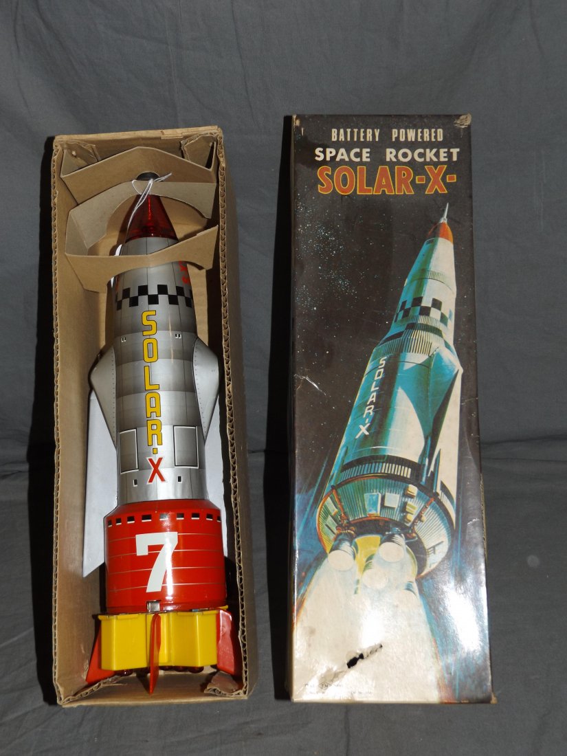 Solar X Space Rocket Boxed. (1 of 8)