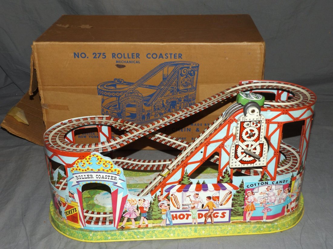 Chein #275 Roller Coaster Boxed. (1 of 6)