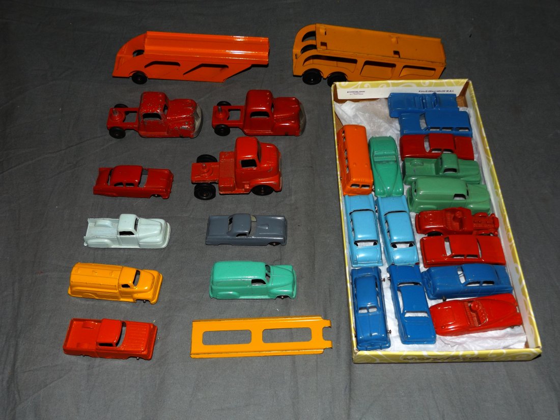 Tootsie Toy Car Lot. (1 of 3)