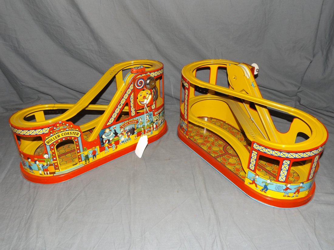 Lot of Two Chein Hercules Rollercoasters (1 of 2)