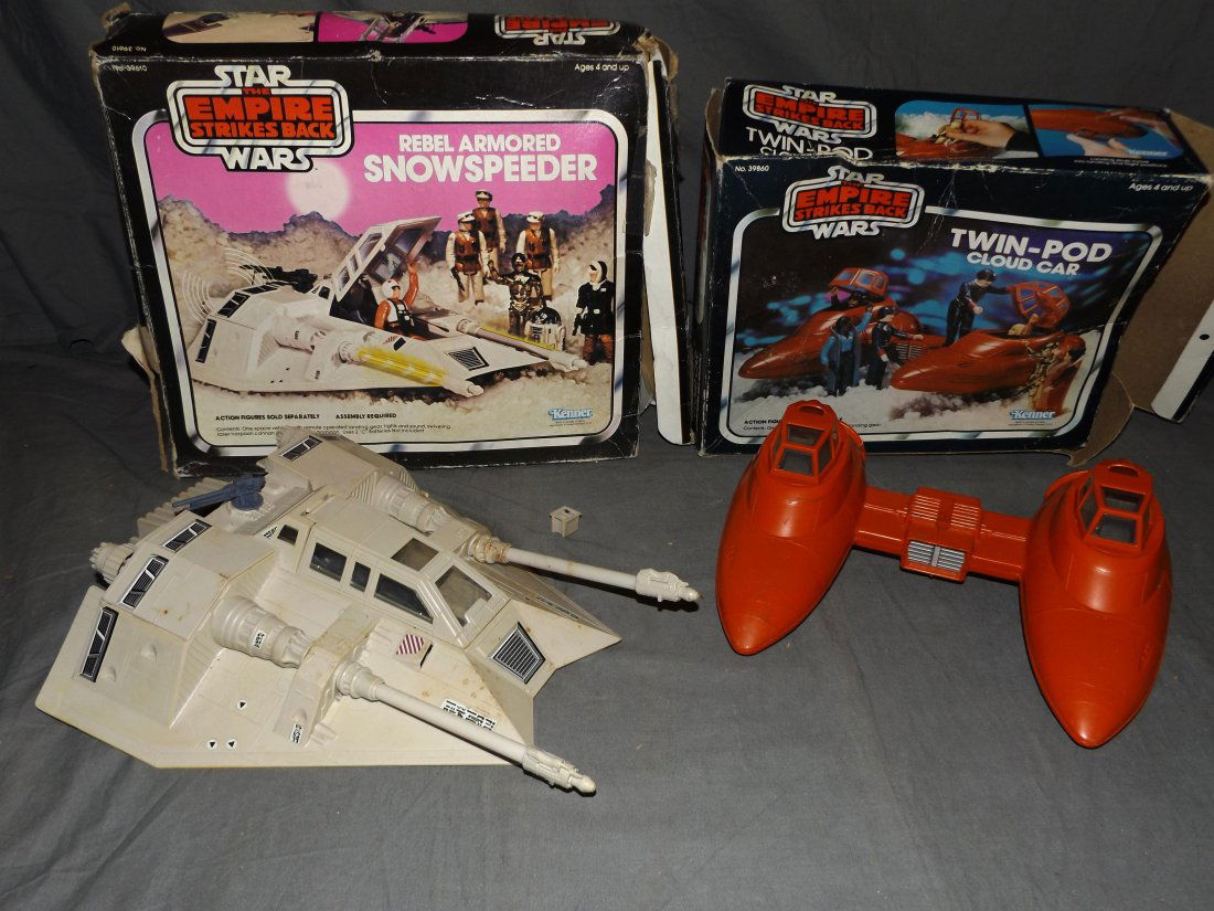(2) Star Wars ESB Vehicles in Boxes (1 of 3)