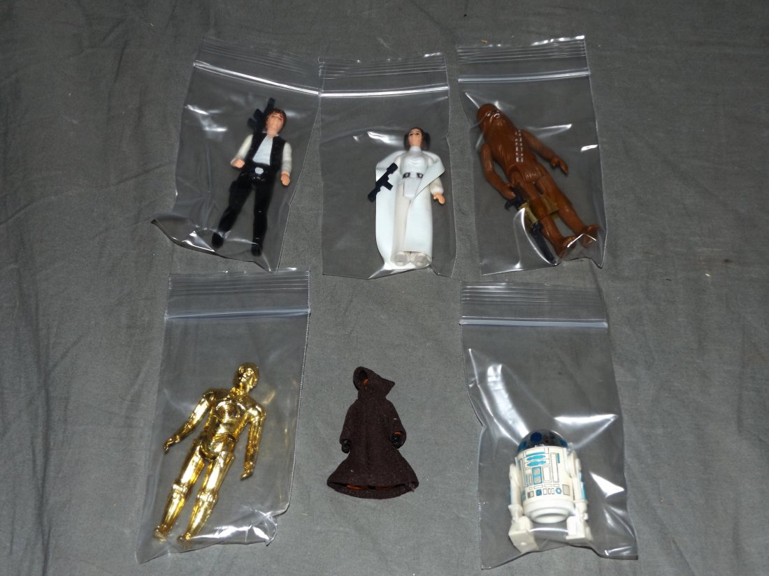 (6) Star Wars Action Figures with Weapons, Loose (1 of 3)