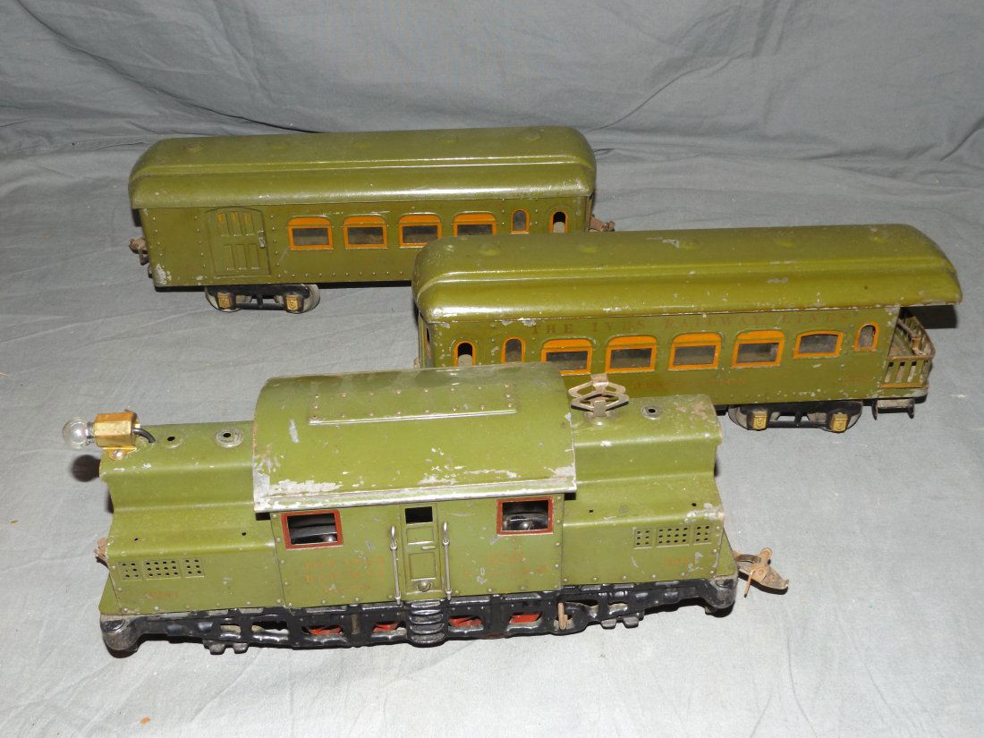 Three Piece Ives Standard. Gauge. Passenger Set (1 of 6)