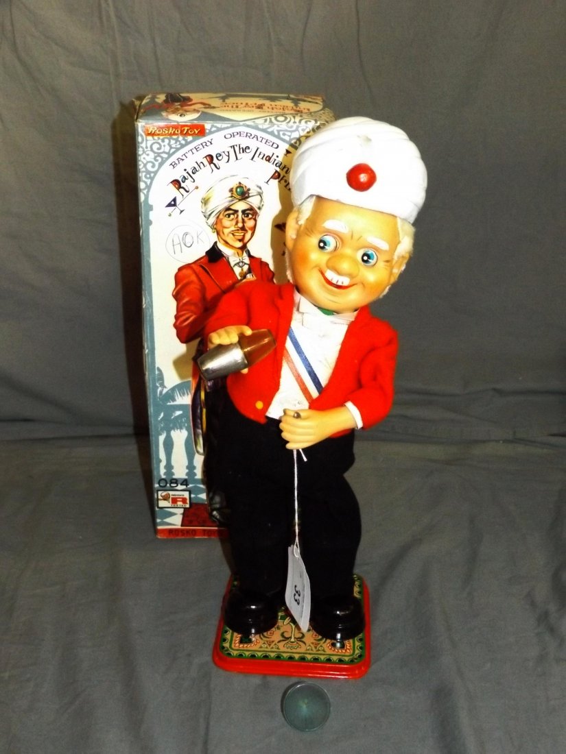 1950's Boxed Rosko B/O Rajah Rey Indian Prince (1 of 6)