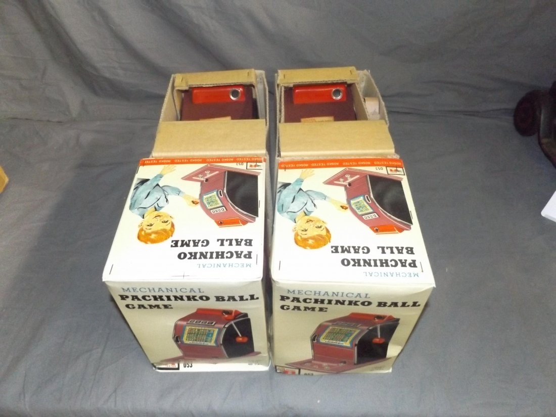 (2) Boxed Rosko Mechanical Pachinko Ball Games (1 of 3)