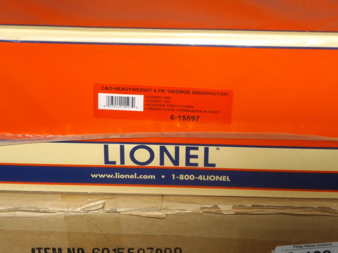 Lionel 15597 C&O Geo. Washington Heavyweight Set (1 of 3)