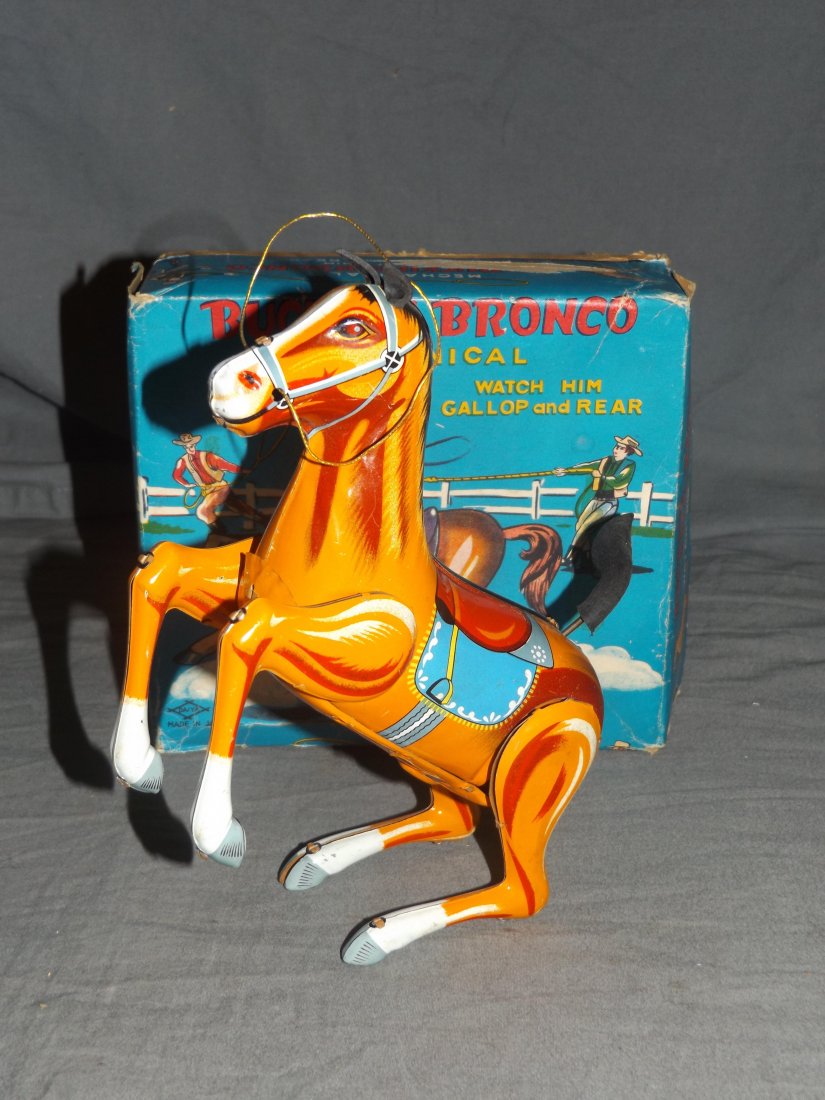 Mechanical Bucking Bronco. Boxed. (1 of 3)