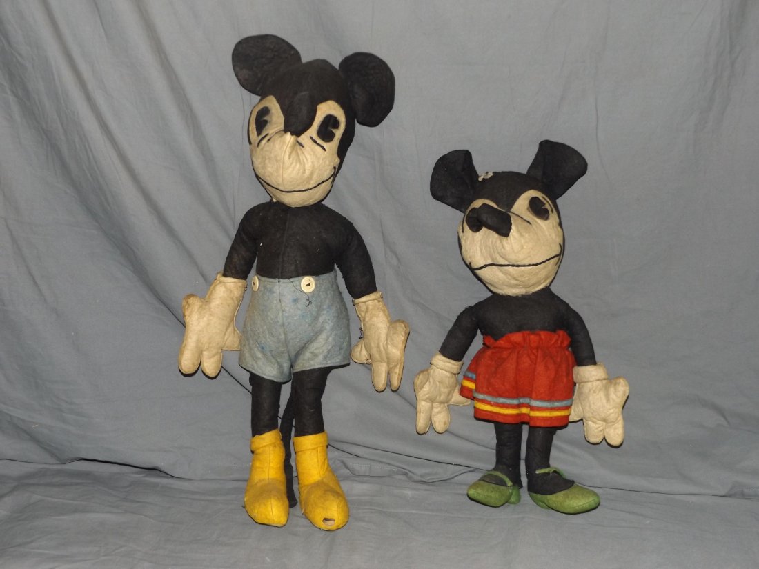 Early Mickey & Minnie Mouse Dolls (1 of 9)