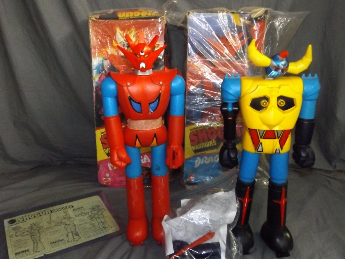 (4) Mattel 1976 Shogun Warriors (1 of 2)