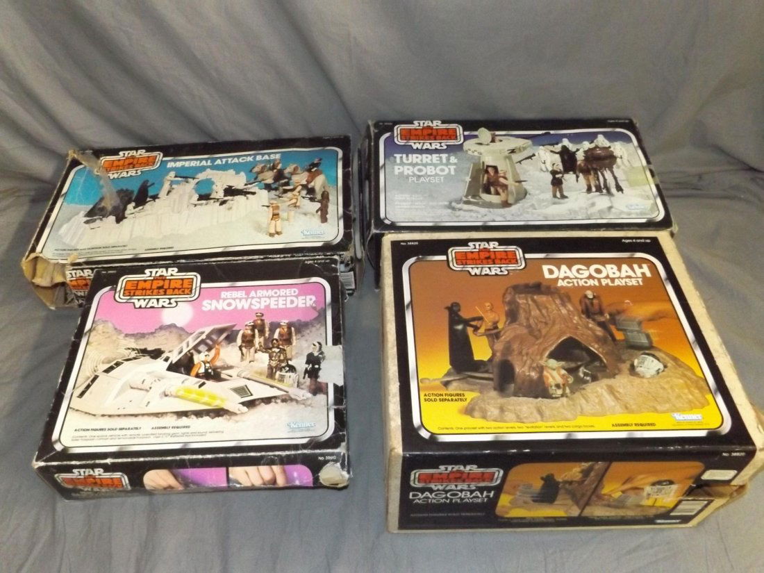(4) Star Wars ESB Playsets in Boxes (1 of 5)
