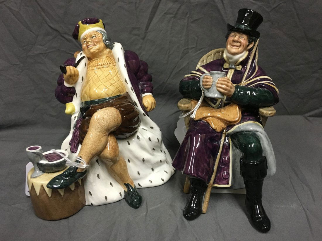 Royal Doulton Figurines. Lot of 2. (1 of 4)