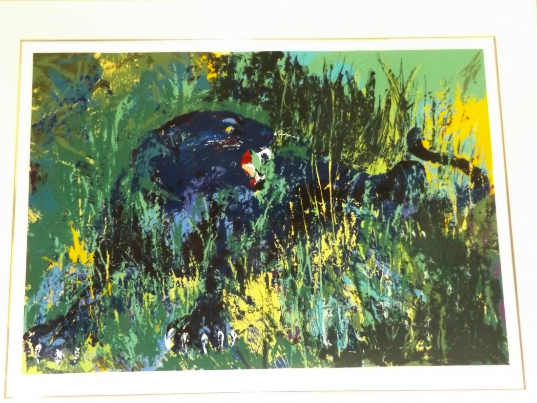 LeRoy Neiman, "Black Panther" Ltd Ed Signed (1 of 5)