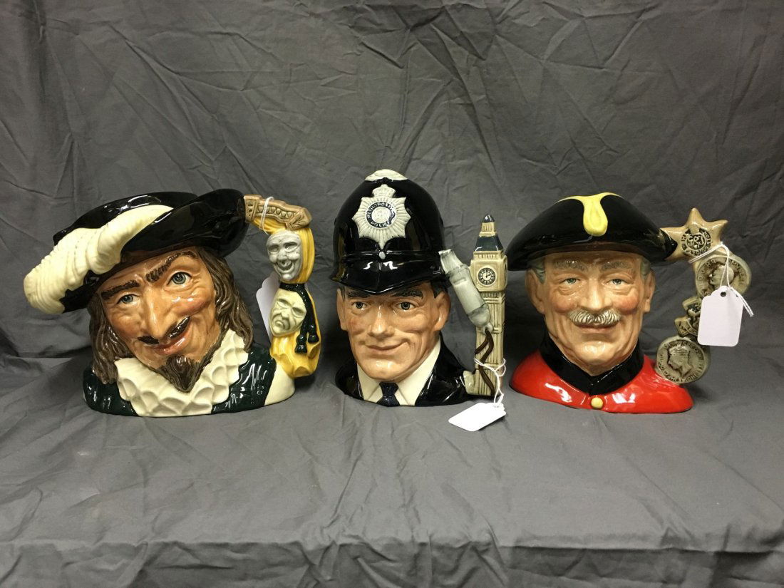 (3) Royal Doulton Jugs. (1 of 3)