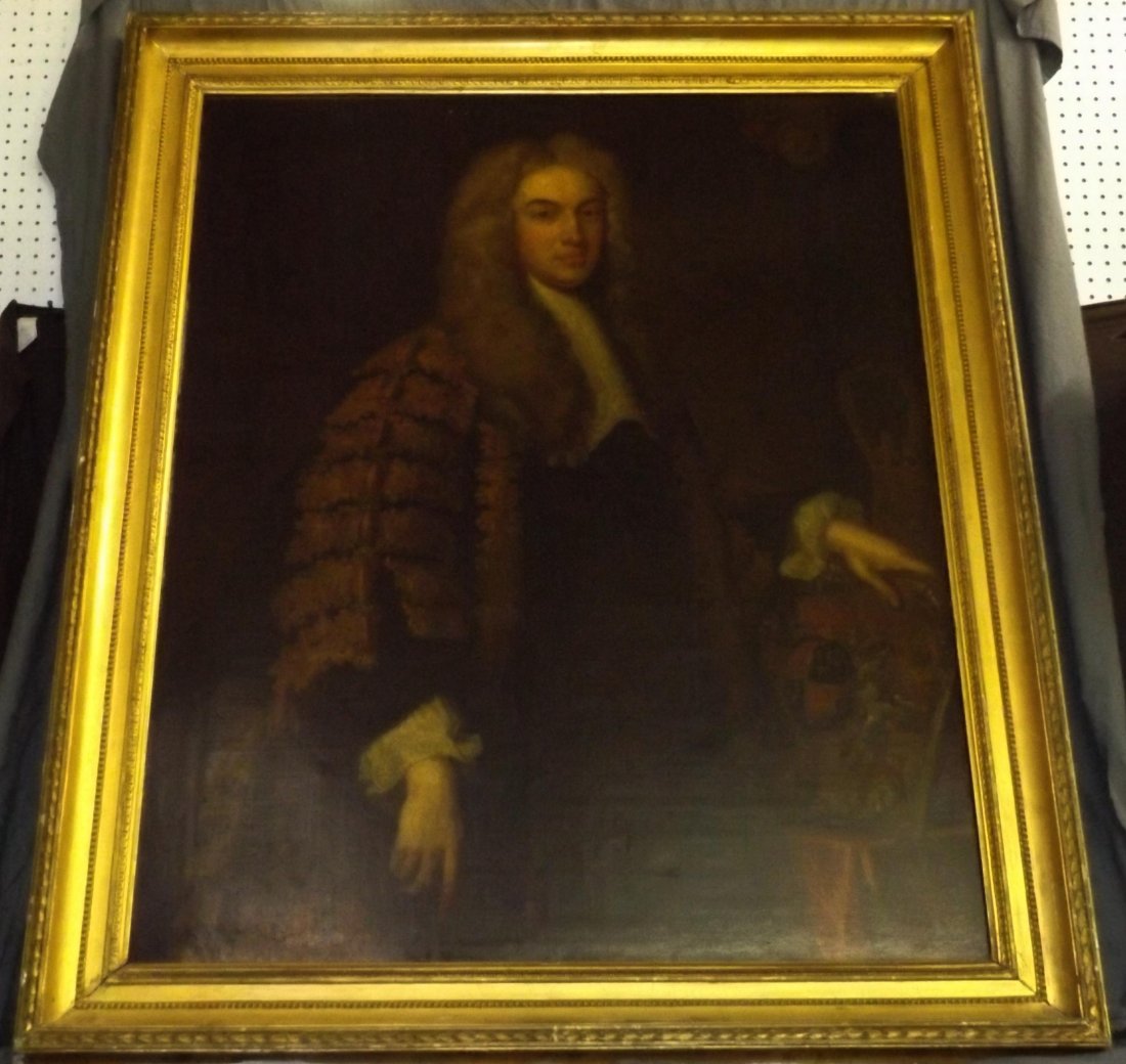 Circa Late 18th early 19th century Oil on Canvas. (1 of 3)