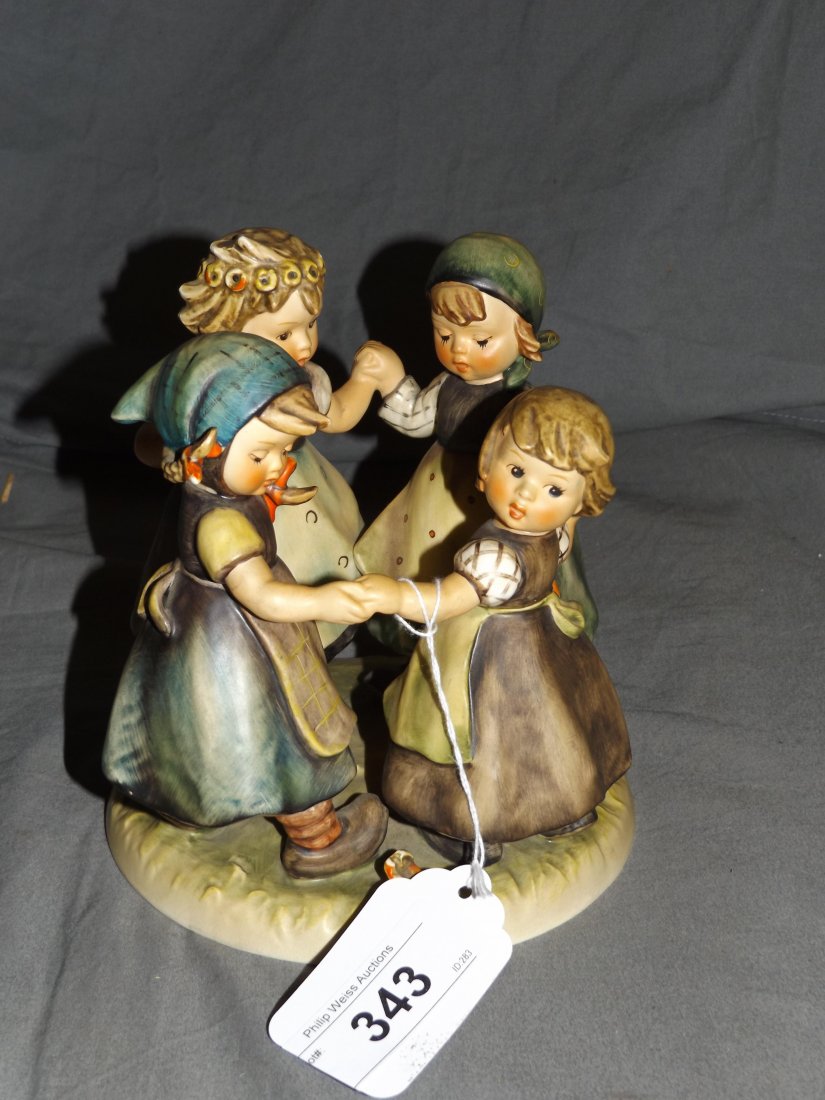 Hummel Figurine 348. Ring Around the Rosie. (1 of 4)