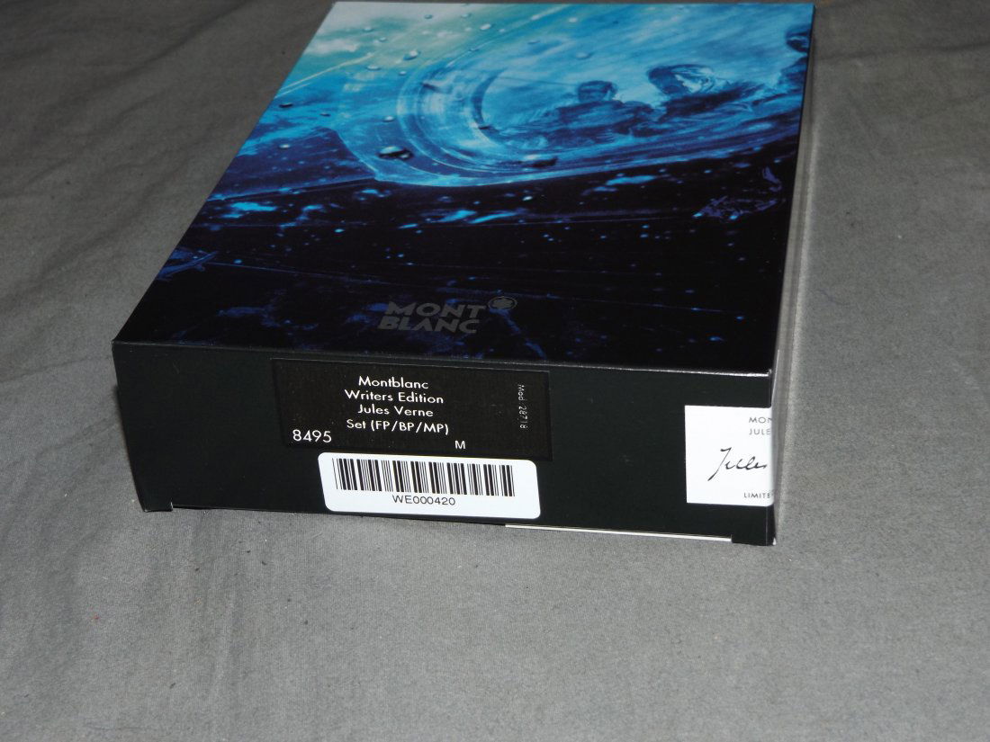 Montblanc Jules Verne Writers Ed Set Sealed O/B (1 of 3)