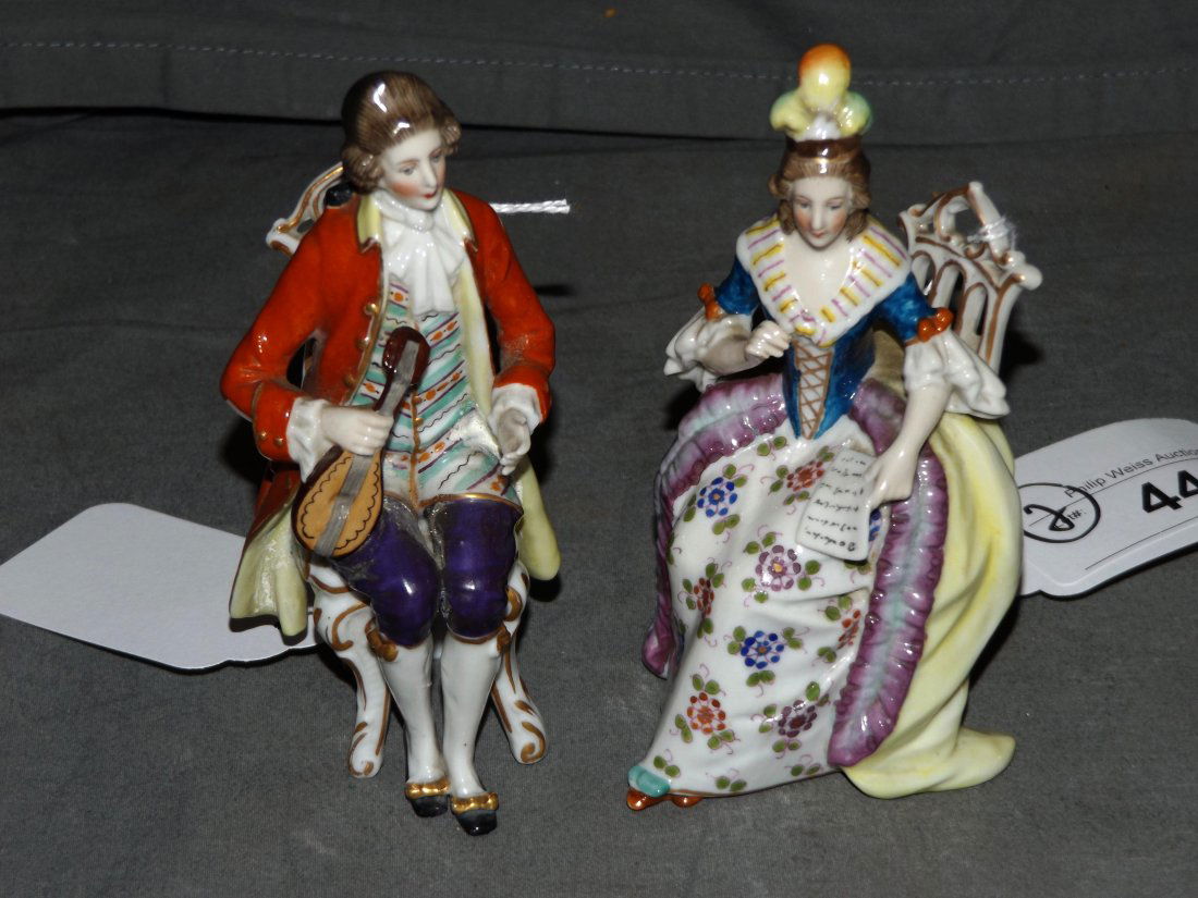 2 Pc Porcelain Lot, Ackermann & Fritze (1 of 3)