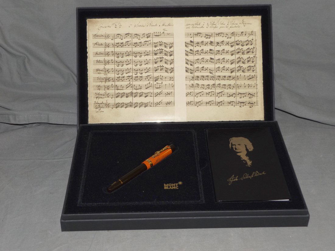 Montblanc Meisterstuck Johann Sebastian Bach Pen. (1 of 4)