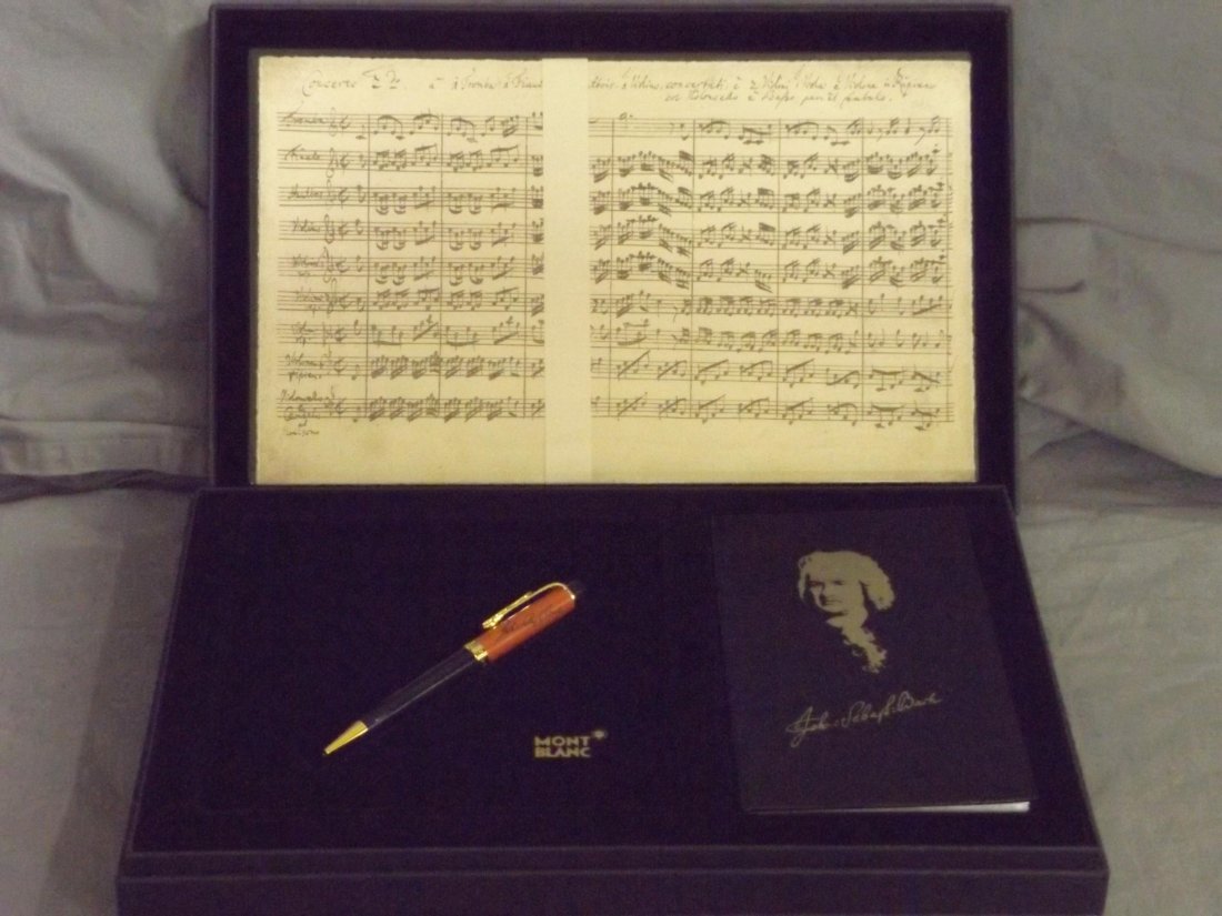 Montblanc Meisterstuck Johann Sebastian Bach Pen. (1 of 3)